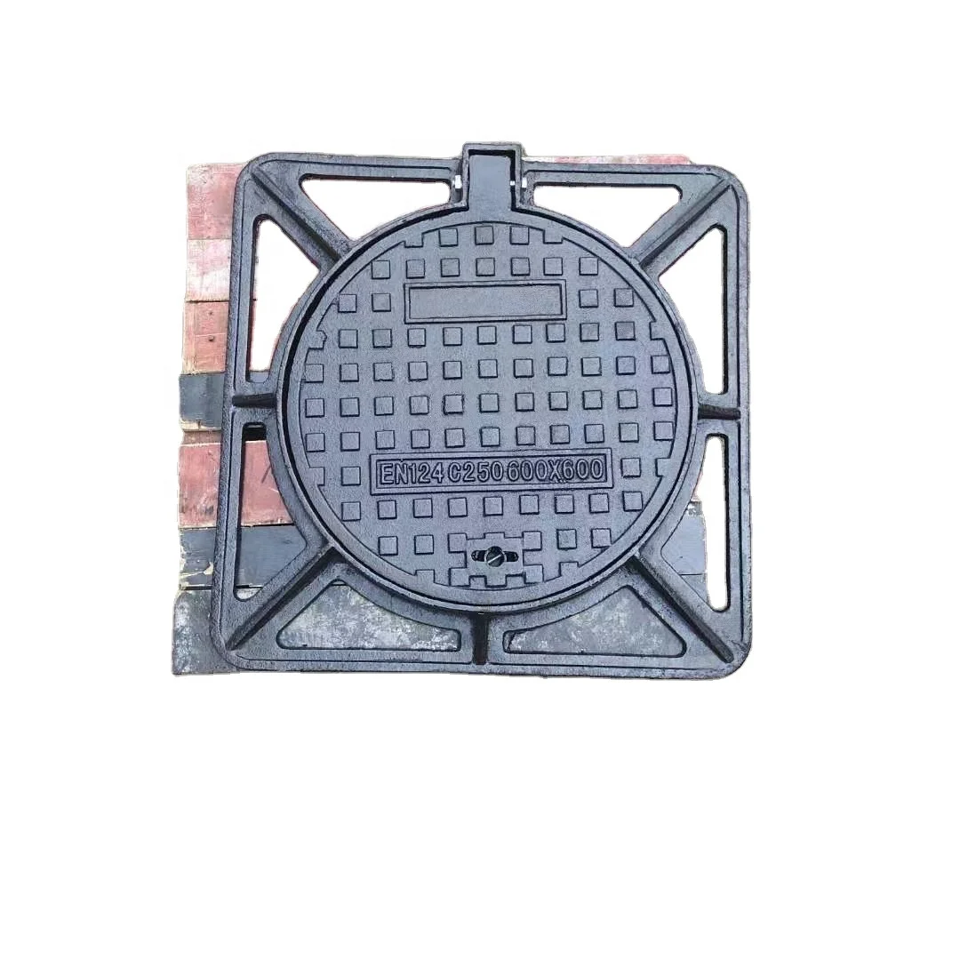 Китайская литейная одногерметичная крышка люка и запорная рама EN124 A15 продаются по самой низкой цене во всем