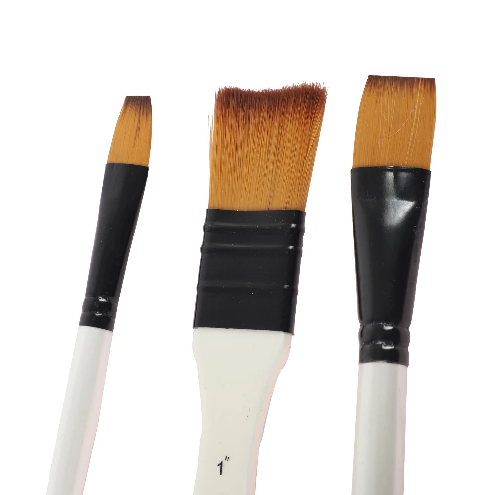 Haihui  Factory Oil Paint Artist Brushes Wholesale 12Pcs Set Artist Paint Brush Set oil acrylic painting art brushes with bag