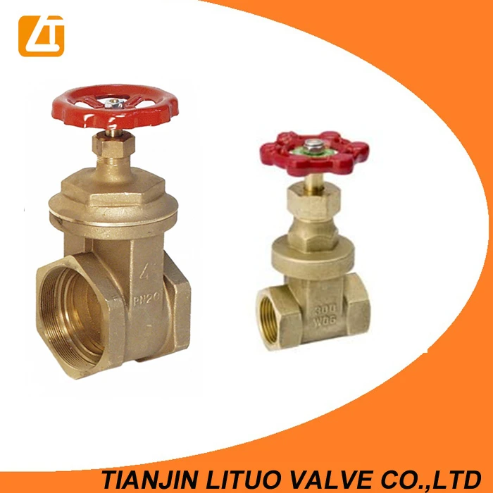 high quality bronze gate valve with cast iron handwheel