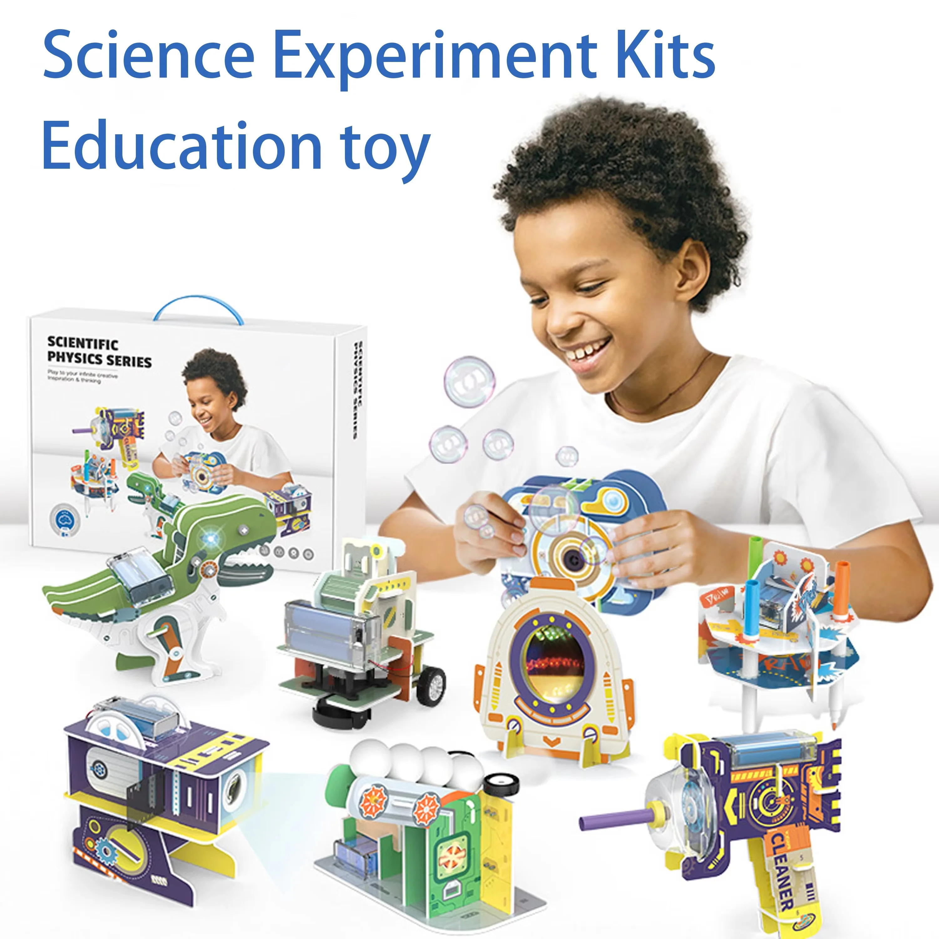 OEM ODM DIY Assembly Stem Toys Handmade Educational School Physics Project Science Experiment Kit STEM Kits for Kids