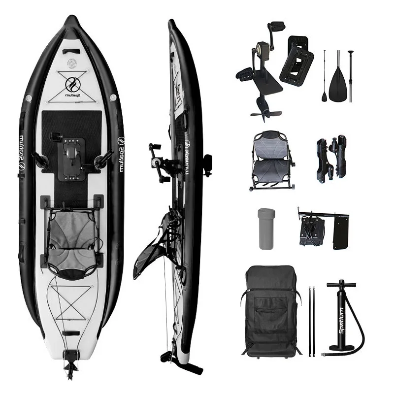 Spatium Wholesale Kayak Pedal Fully Outfitted For PropellerInflatable Kayak With Foot Pedals For Adults