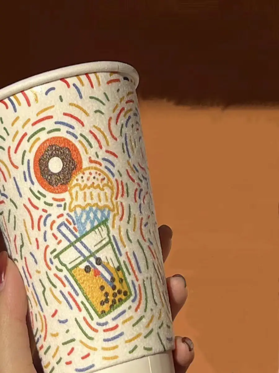 PTPACK Wholesale Logo  factory price disposable Foam Cup coffee Cups foam paper cup
