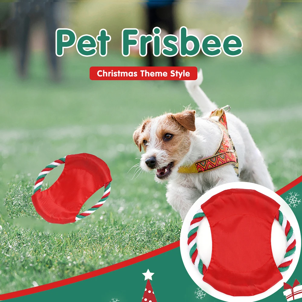 SHURUI PET Manufacturer Pet Puppy Rope Chew Toys Christmas Toys Interactive Dog Toys FOR DOG TRAINING TEETH CLEANING