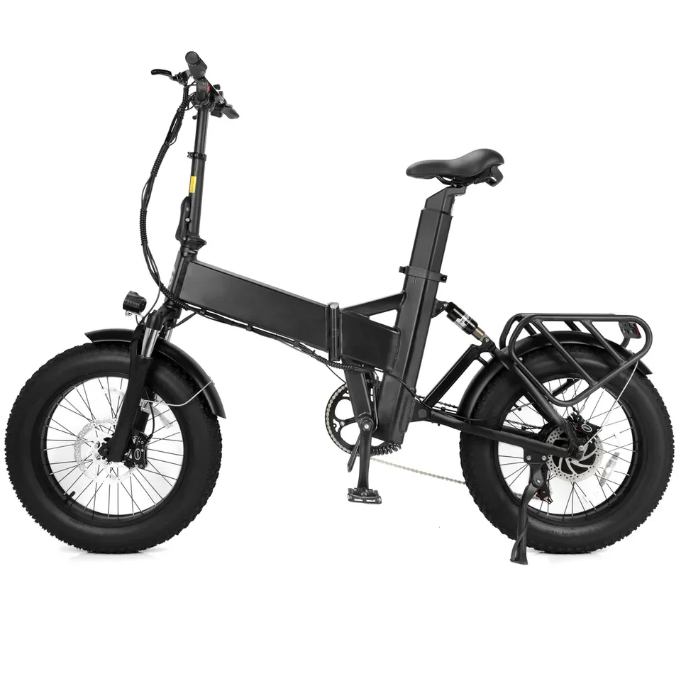 Aluminum Frame Folding Electric Mountain Bike Full Suspension Trek Ebike Duotts Electric Bike 52V