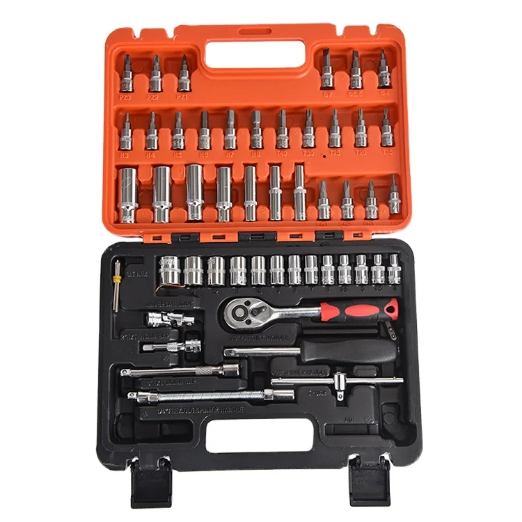 
Manufacturer Customized Best-selling Professional Automobile Repair Hand Tools Socket Wrench Set 