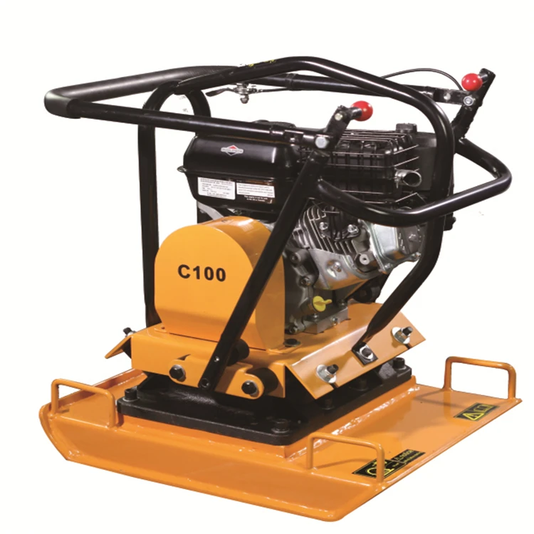 C100 виброплощадки compactor бензиновый двигатель