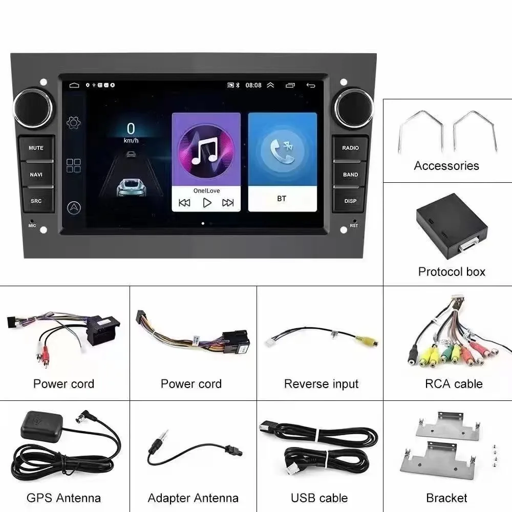 Android Car Radio GPS Multimedia Player for Opel Astra Antara Vectra Corsa Zafira Meriva Vivara Vivaro Car Stereo