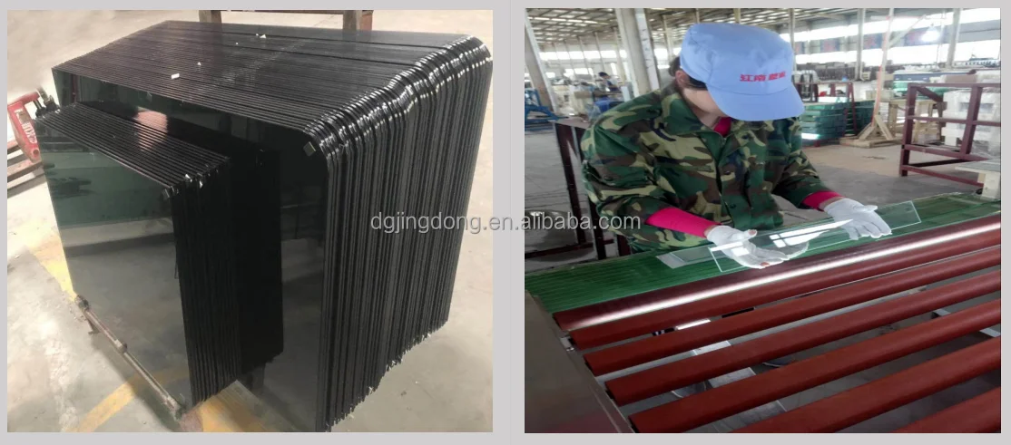 Top Quality vidrio templado big size glass door interior construction fence glass shelf