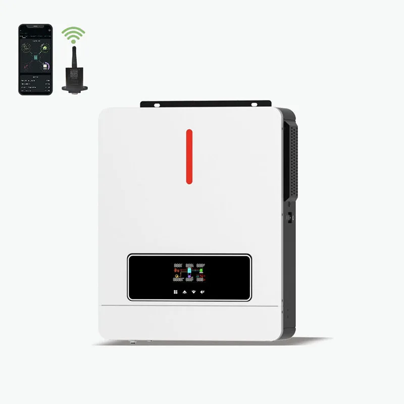 Гибридный инвертор на сетке 10 2 кВт 6 4 24V48VDC до 230VAC встроенный в MPPT Солнечное зарядное устройство может работать без батареек