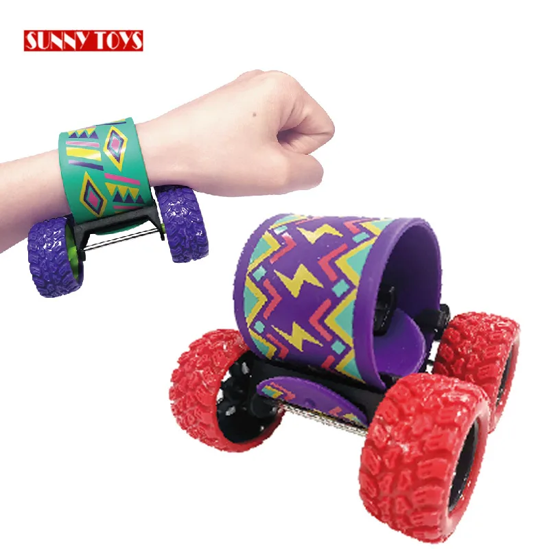 3 in 1 kids bracelet toy pull back toy car toy finger skateboard for sale