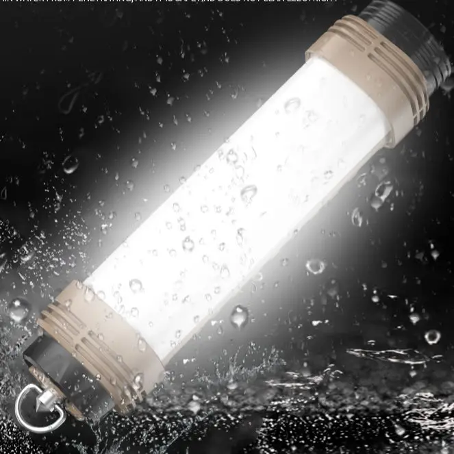 Portable Magnetic Ip68 Waterproof Multi-Functional Outdoor Portable Led Camp Light Camping Lantern