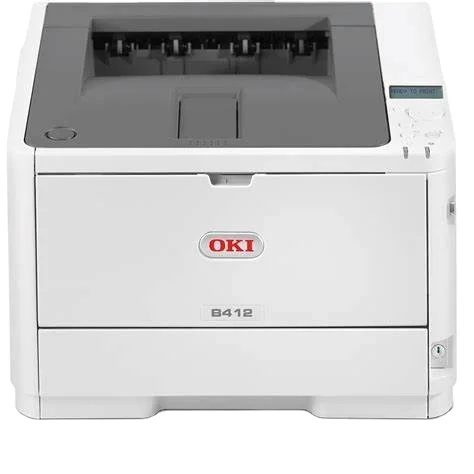 Refurbished oki b412 b432 black and white laser label printer