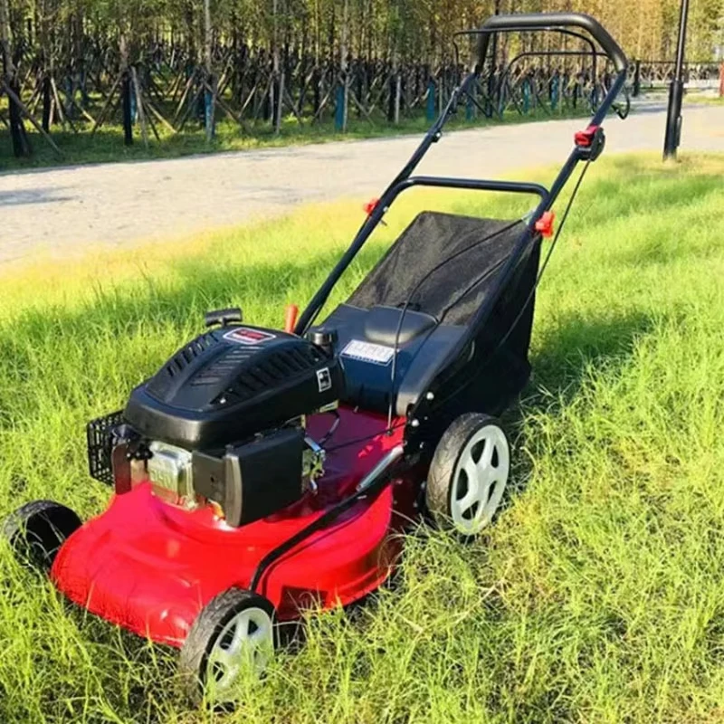 High Quality Self Propelled Electric Rotary Mowers Automatic 4 Stroke Grass Cutter Manual Farm Grass Cutting Machine
