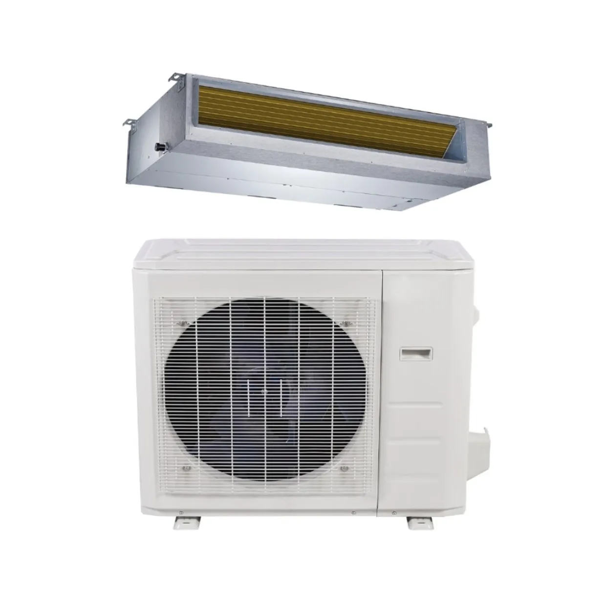 Light Commercial Appliances with Ducted IDU U Match Standard Split AC Duct Type Heat Pump Single Zone Air Conditioners