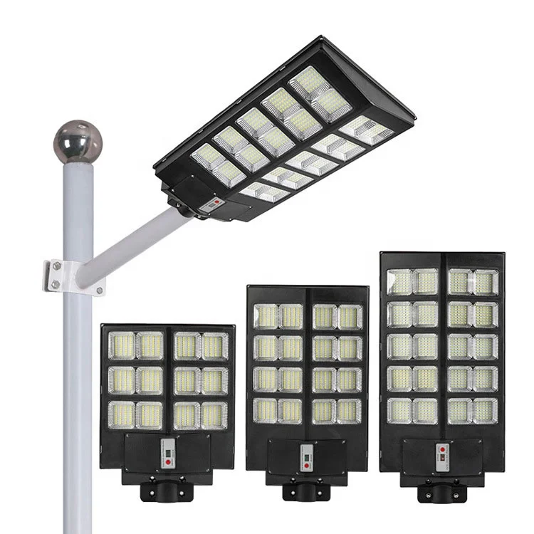 600W 800W 1000W Outdoor Solar Energy Street Light Motion Sensor Light Control Remote Control Super Bright LED Solar Street Lamp
