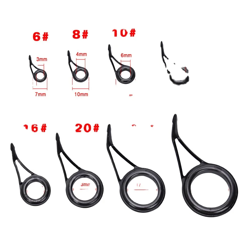 Weihe Rods Accessories high carbon ceramic fishing tackles rod guides ring