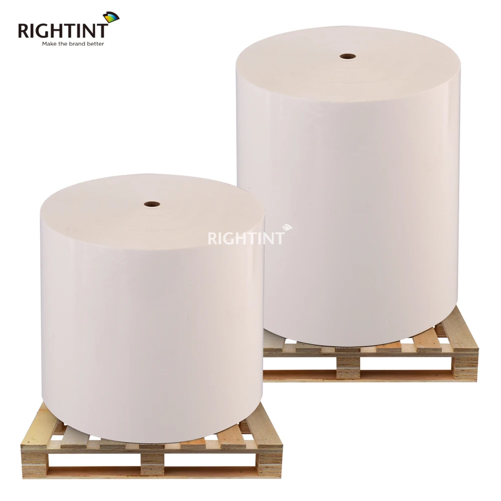 Flexography Low Price Wholesale Custom Self Adhesive Film Adhesive Roll Flexo Jumbo Roll