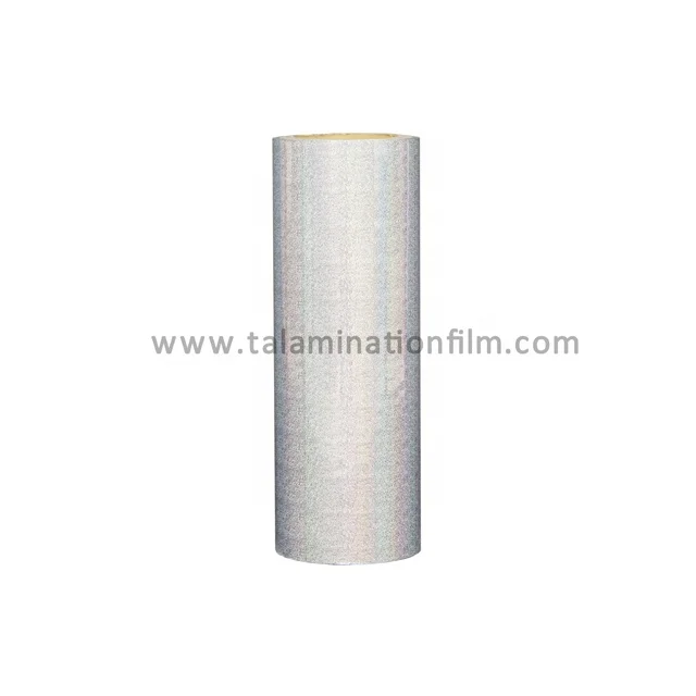 Moisture Proof double side corona treatment PET and BOPP Holographic Film for ceiling