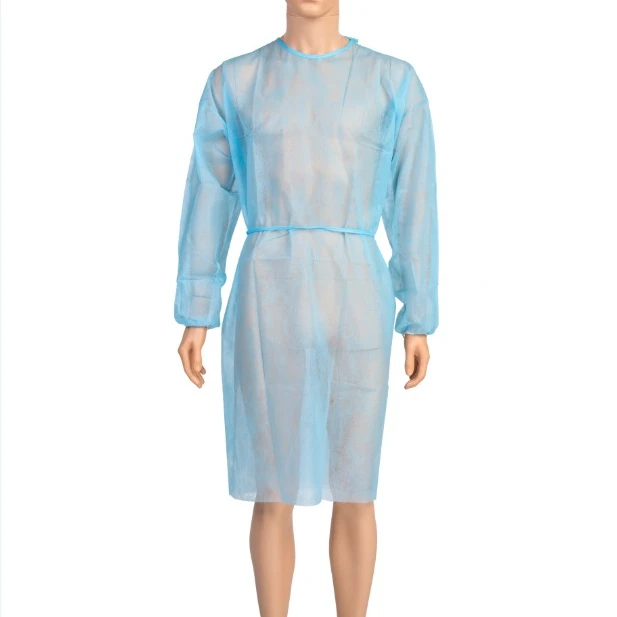 Disposable Yellow Isolation Gown  Surgical Operation Gown