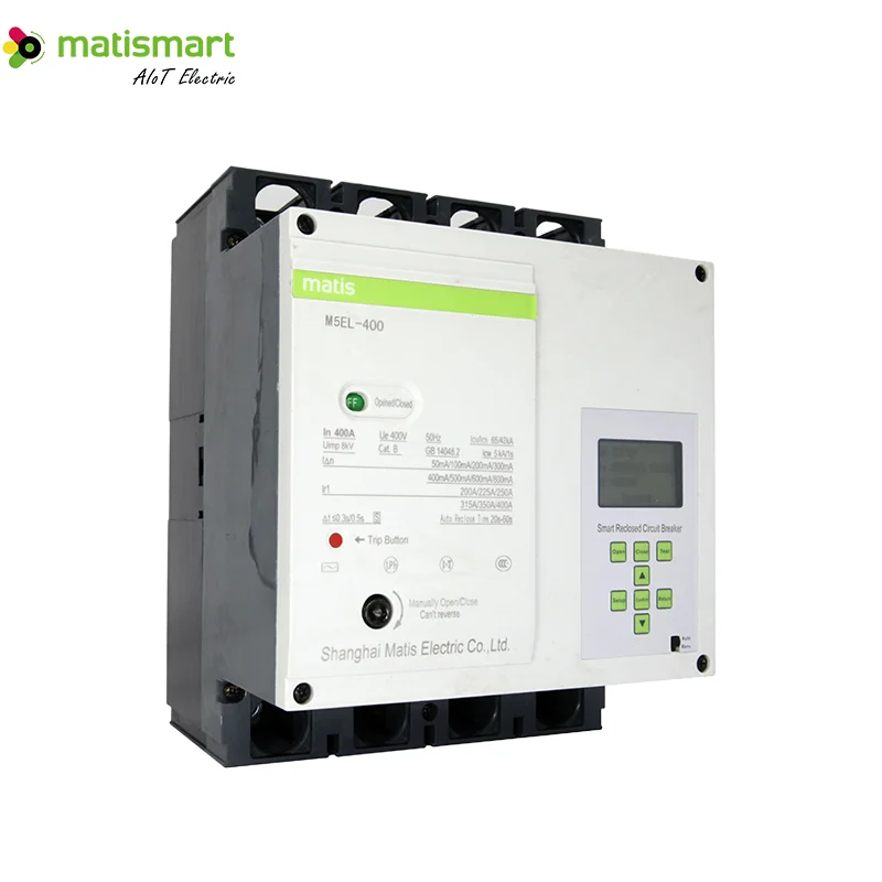 Matis 400A amp solar energy mccb circuit breaker circuit breaker 400 amps circuit breaker smart wifi mccb