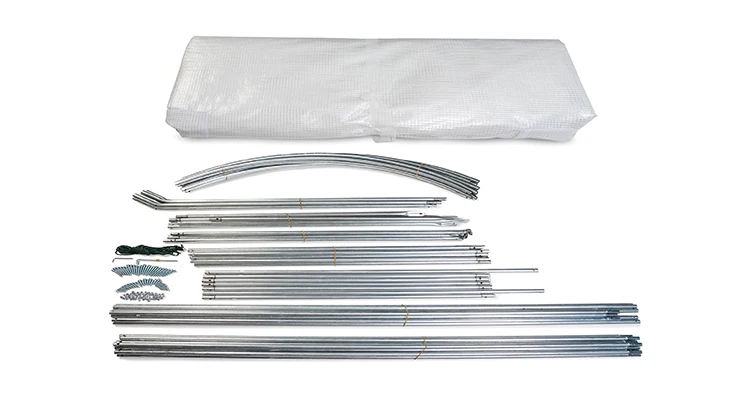 Outdoor water resistant portable car shelter steel pipe carport parking shed