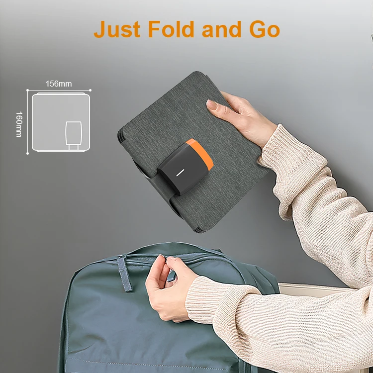 IP67 Waterproof 15-56W USB Type-C PD QC Fast Charging SunPower Cell Outdoor Portable Foldable Solar Panel Phone Tablet Powerbank