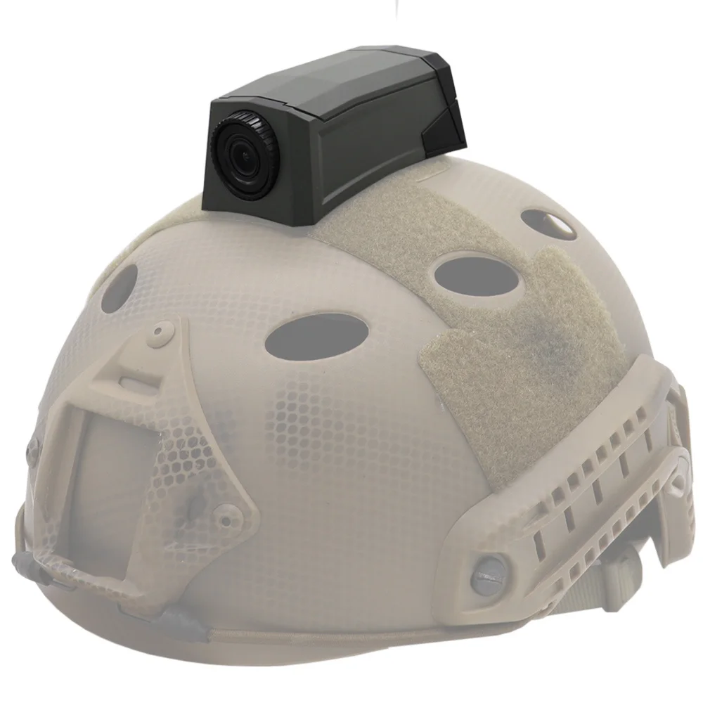 Tactical Helmet Camera Model With Hook Loop Magic Sticker Wargame Cosplay Fast Helmet Decoration Camera Props