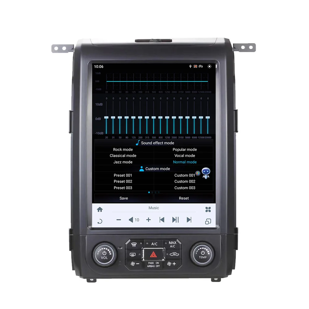 Autostereo 12.1 Inch 8+128GB Car Multimedia Player For Ford F150 2013-2014 Gps Navigation Android Radio Car With Dual System