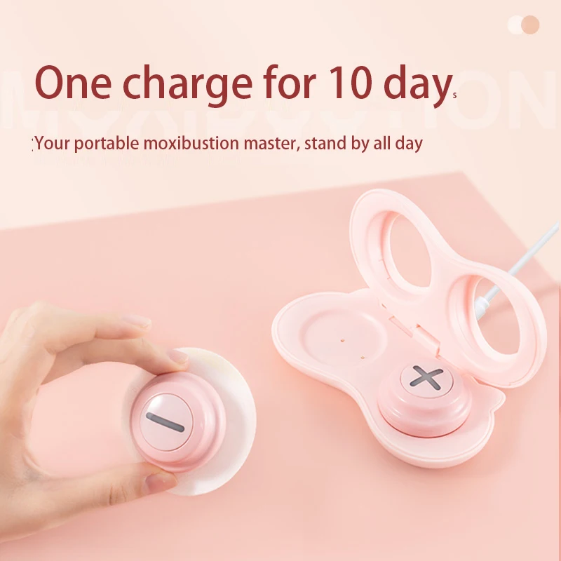 Graphene infrared hot compress physiotherapy household convenient intelligent smokeless moxibustion box wormwood whole body moxi