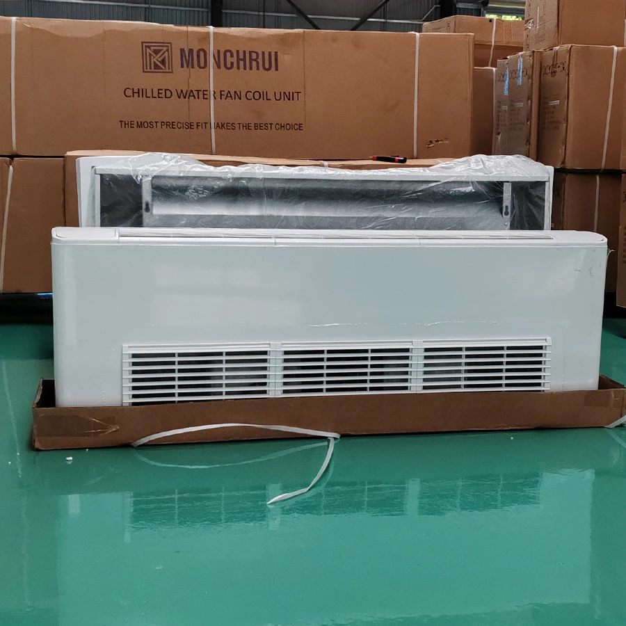 CE Certification Vertical Exposed Fan Coil Unit Manufacturer Floor Standing FCU
