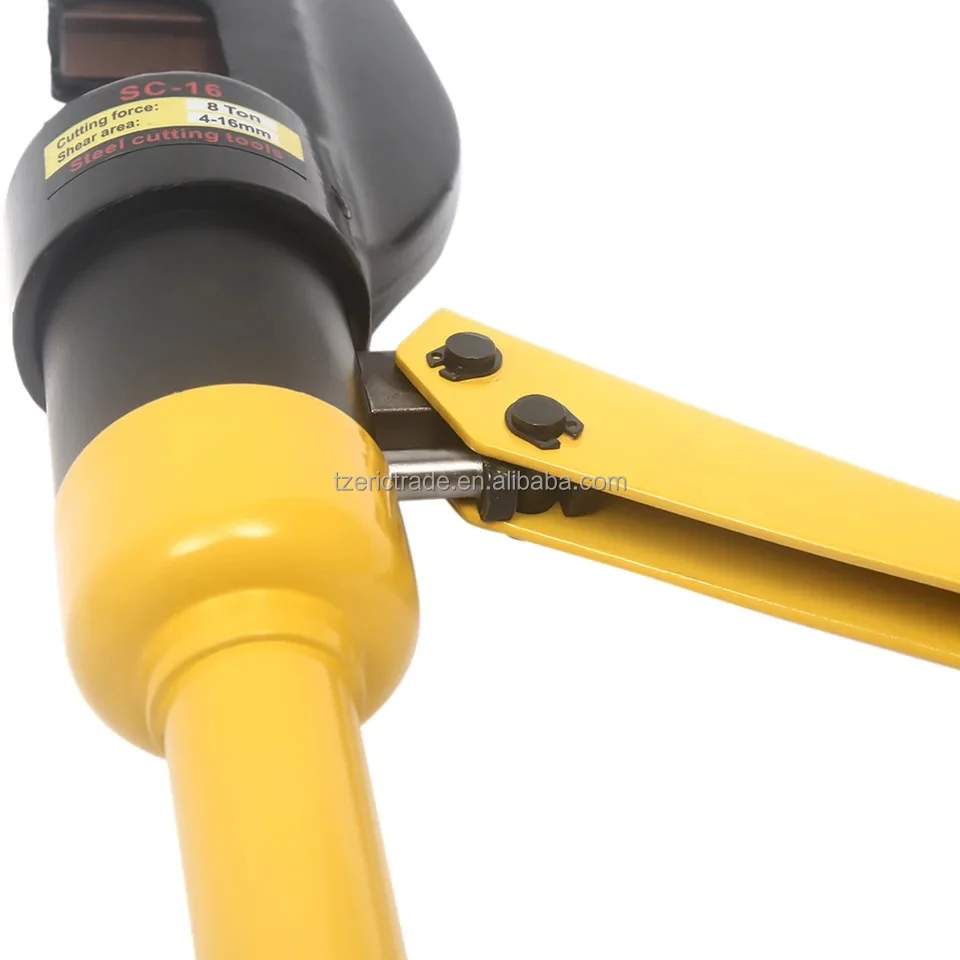 Manual Hydraulic Rebar Cutter SC-22 13T Steel Bar Cut-Off Machine with Replaceable Blades for Construction