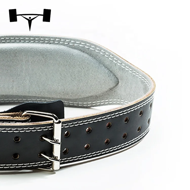 Спортивный Профессиональный кожаный ремень для тяжелой атлетики