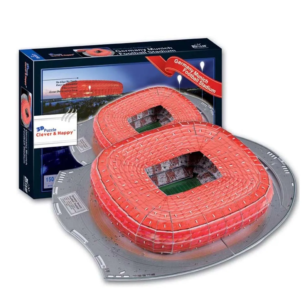 Знаменитая серия зданий Римский колозеум бумажная пена 3D головоломка с 84 шт.