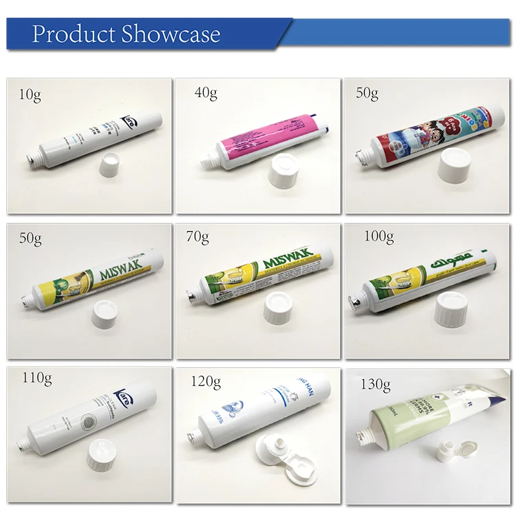 plastic tube packaging, toothpaste tube, cosmetics tube