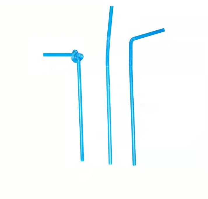 Custom Logo 100% Biodegradable Folding PLA  Polylactic acid material drinking straw with individual wrapped