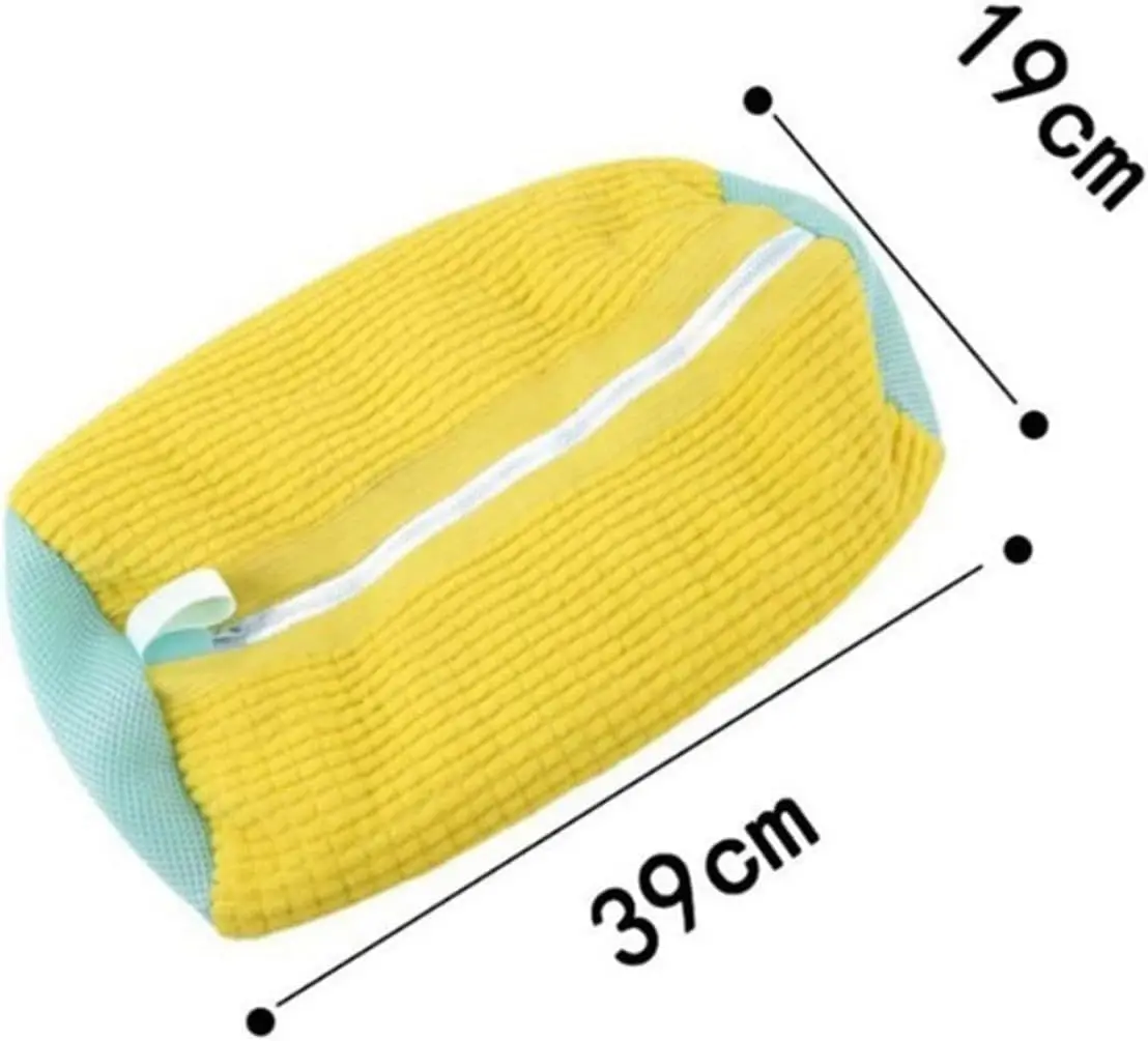 Hot Selling shoe bag for washing machine Polyester Cotton Wash Bags Custom Logo Shoe Protection Show Washing Bag