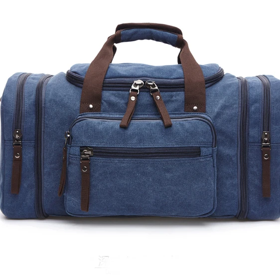 Luxury large storge sport waterproof canvas high quality  travel duffle bag