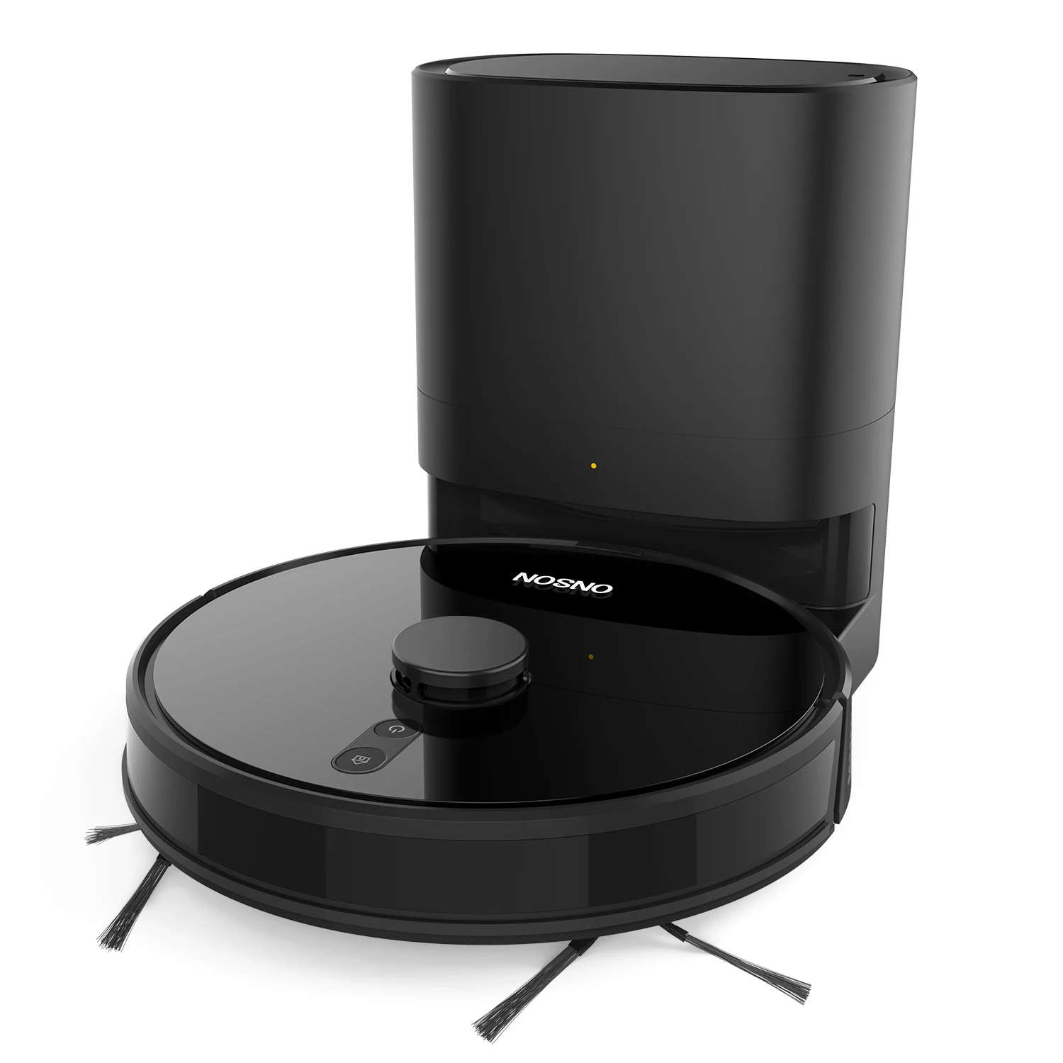 2700Pa Cleans Carpets Hard Floors Pet Hair Self-emptying Dustbin Laser Robot Vacuum