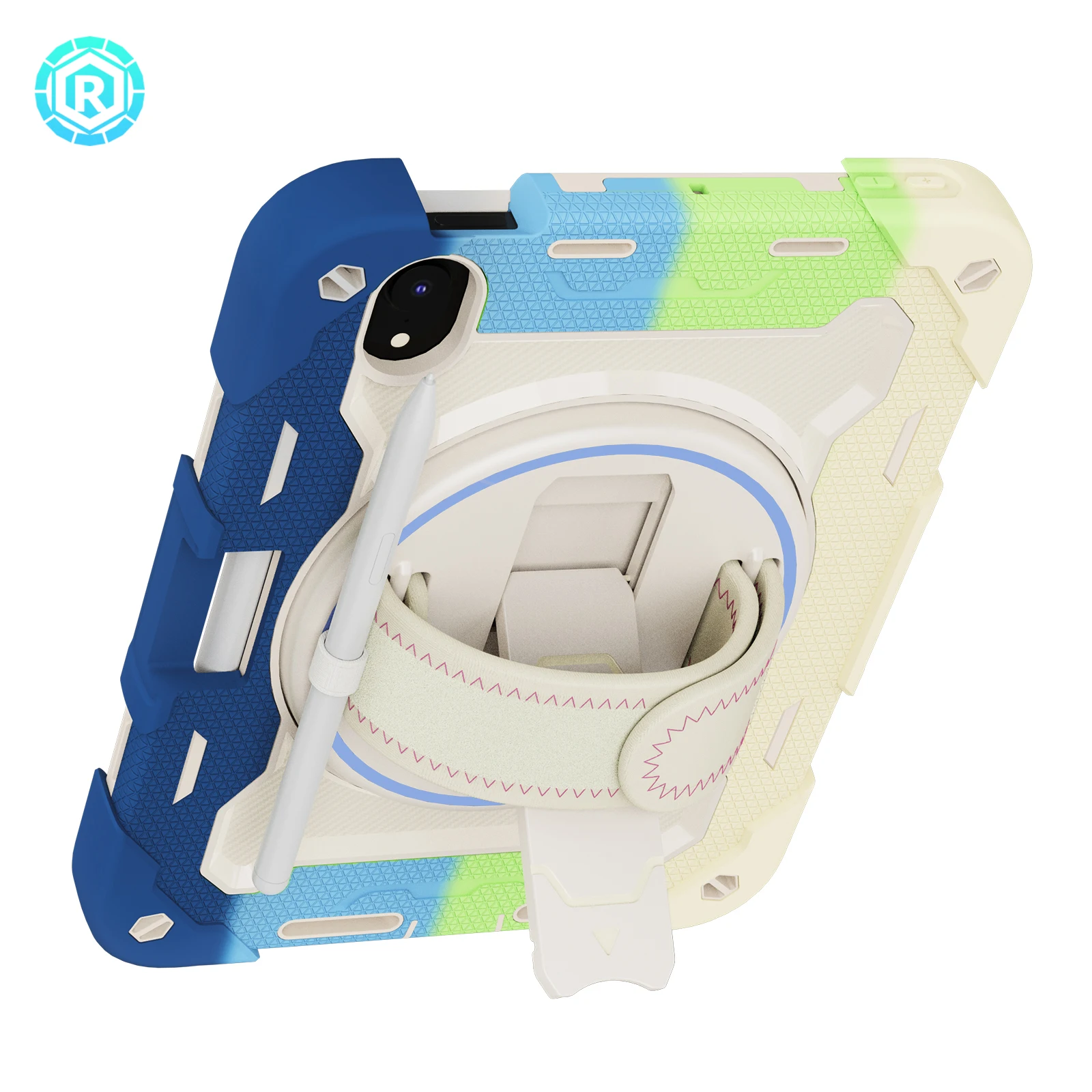 New Design Hard PC Soft Silicone All-round Protection Shockproof Tablet Case For iPad Mini 6