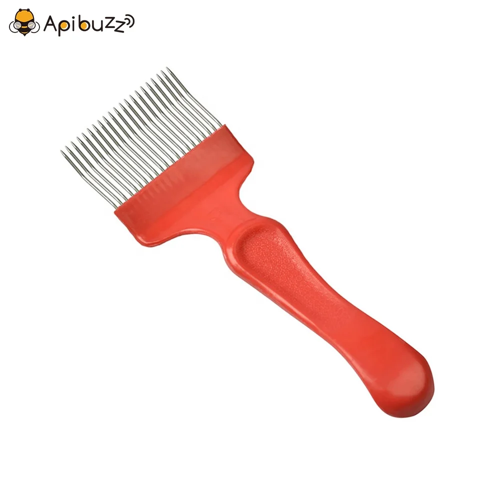 Flat Handle Bent SS Needle Wax Uncapping Fork Honey Bee Keeping Tools Beekeeping Equipment Apiculture Apicultura Imkerei