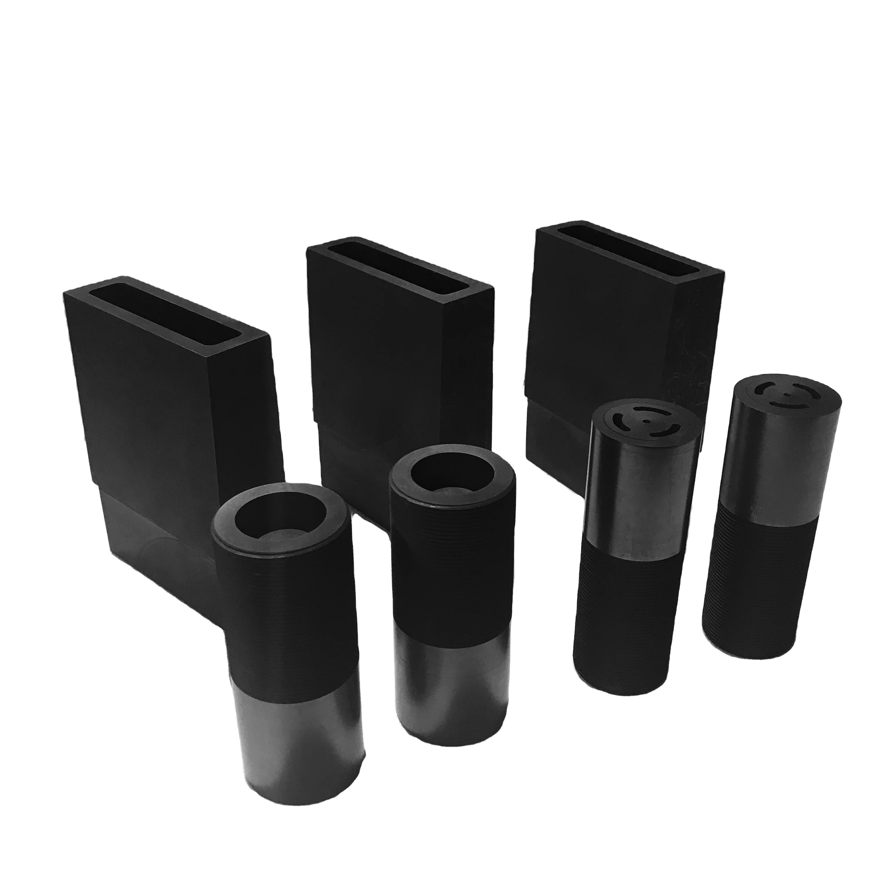 Золотой алюминиевый плавильный тигель, графитовый тигель