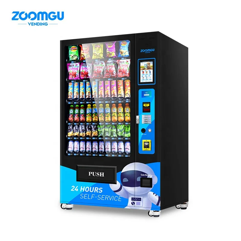  Zoomgu 24 часа в сутки магазин коммерческих еда Античная колы торговый автомат Автоматическая умная по продаже