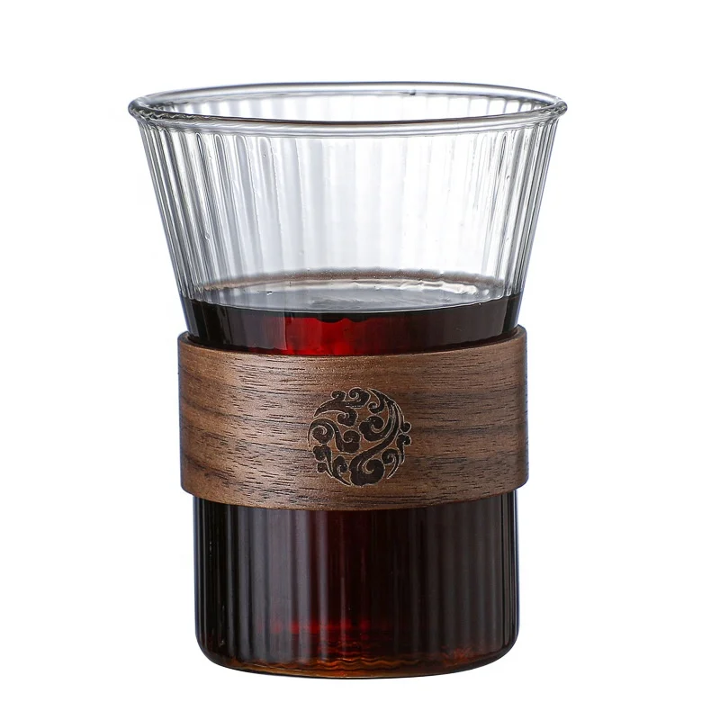 Z Heat Resistant Glass Cup Manufacturer Dessert Cups Glass Mugs Coffee Colored Single Wall Insulated Borosilicate Glass Cup