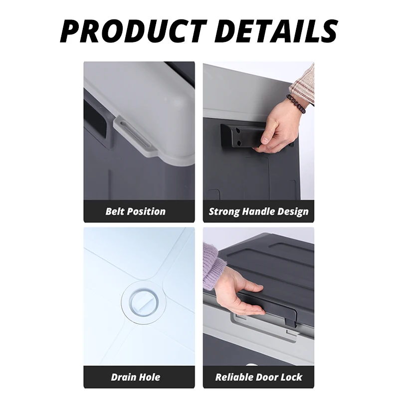 Fast Cooling Car Cooler Box 12V Fridge Freezer 40L Outdoor Refrigerator for Truck Outdoor