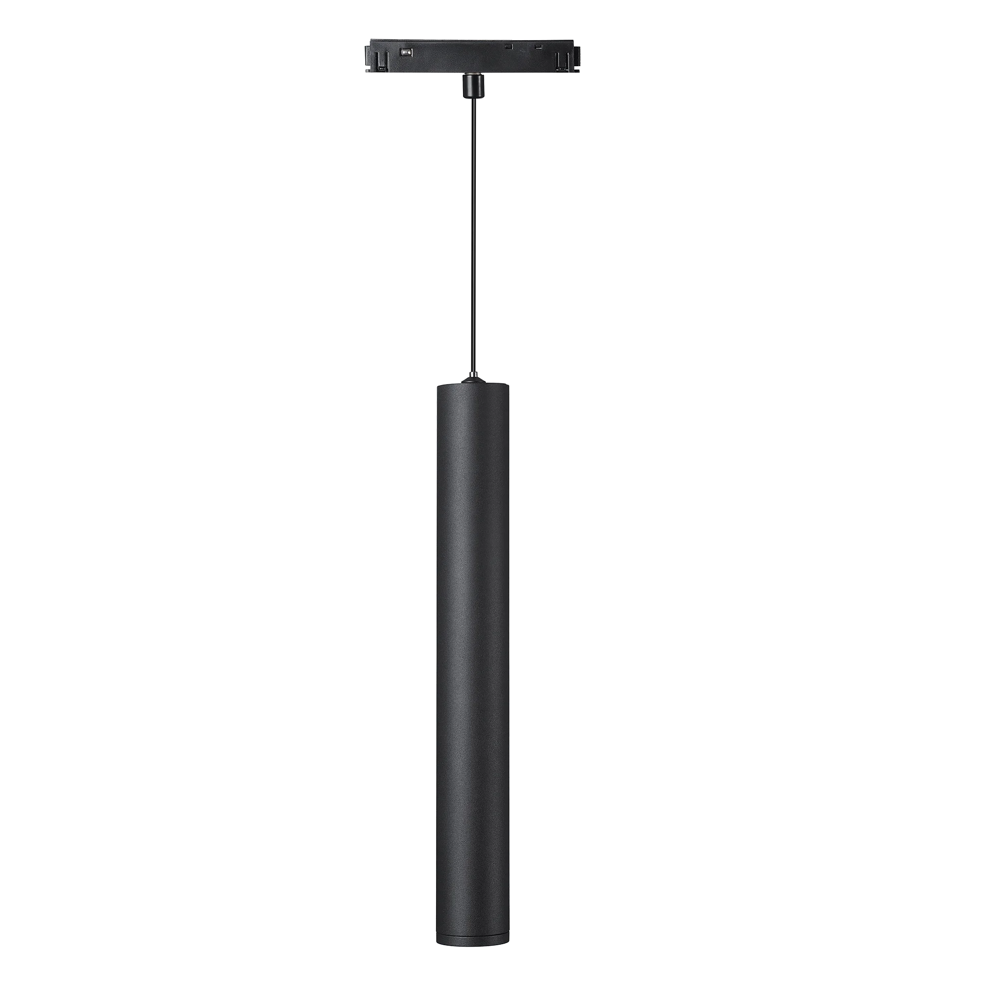 Pendant series Spotlight Track Lighting System Ultra Slim Magnetic Track Light Rail Black Chandelier For indoor bedroom