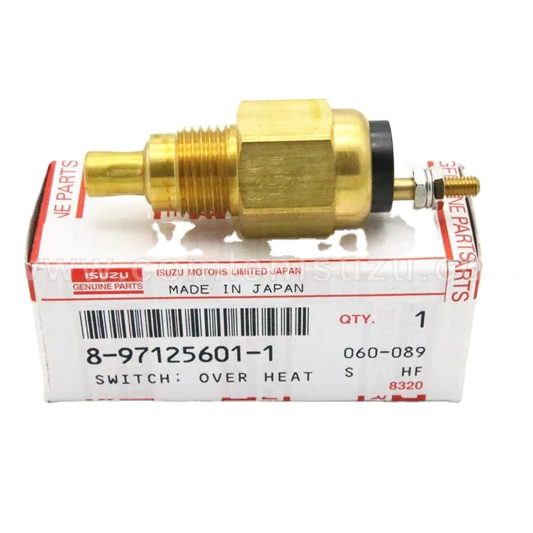 Переключатель сигнализации перегрева 6HK1 8-97125601-1 8971256011 для ISUZU