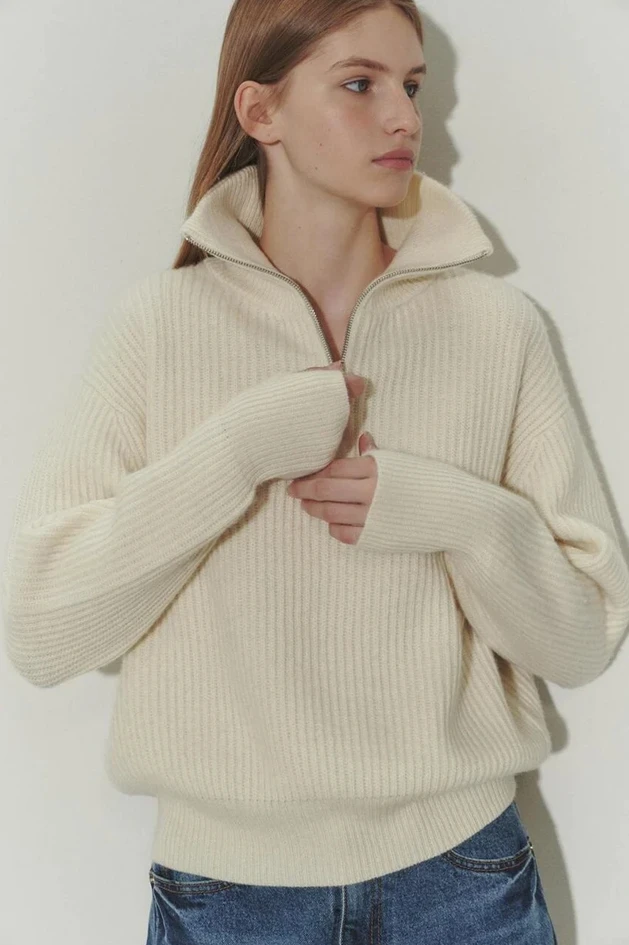 Women Sweater Oversize Plus Size Solid Color Long Sleeve Loose Fit Winter Fall Warm Knitted Pullover Jumper Knitwear Sweater