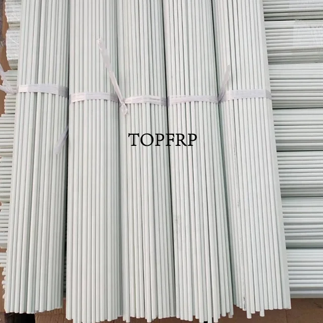 Flexible Solid Fiberglass Pole for Greenhouse