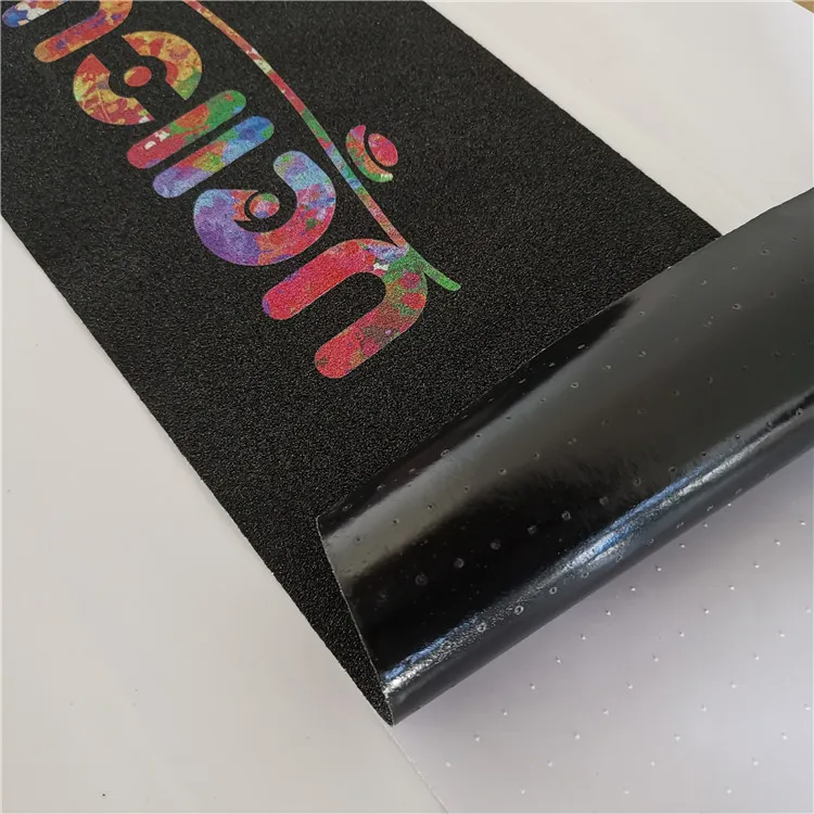 Wholesale 24 7 inch Black PVC Scooter Grip tape for Longboard Skateboard Grip tape on sale