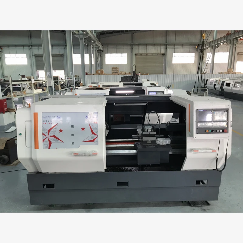 K6150B 1500mm CNC Torno Lathe CNC Precision Threads Cutting Turning Lathe